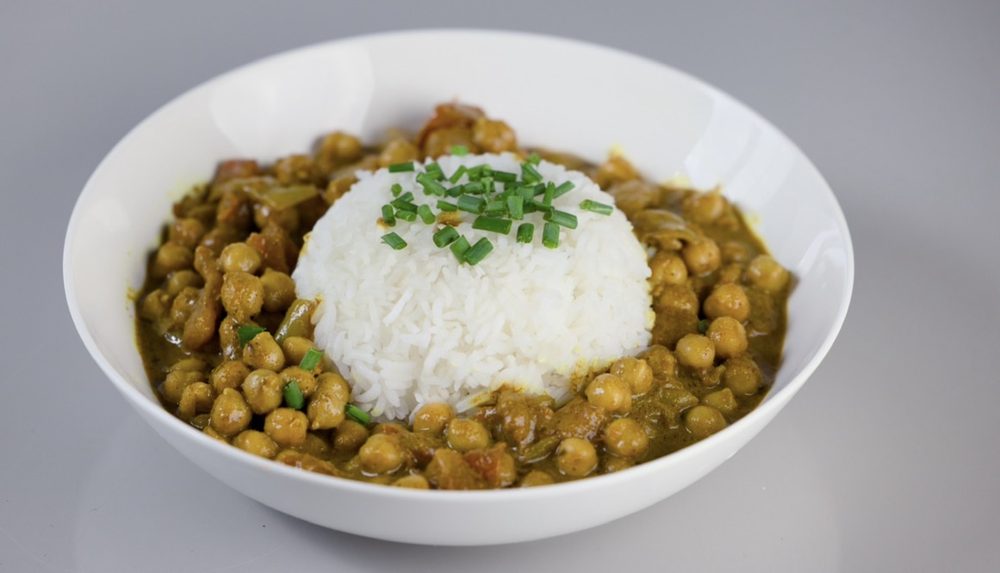 Moroccan Lentil and Chickpea Curry